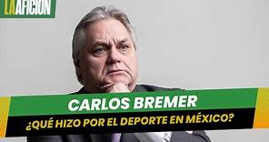 ¿A qué deportistas mexicanos apoyó Carlos Bremer?