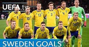 Sweden's top five European Qualifiers goals