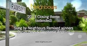 Neighbours new opening & extended closing theme 2013 - in HD