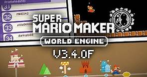 ¡LA 3.4.0F ESTÁ AQUÍ! | Super Mario Maker: World Engine - Descarga