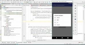 How to make our app to support multiple languages | Android Studio | Java