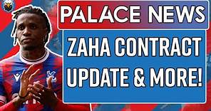 Wilfried Zaha Contract Update! Crysencio Summerville An Option? | LIVE Palace News