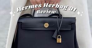 HERMES HERBAG ZIP 31 REVIEW | pros & cons, unboxing and more!