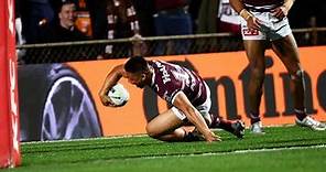 Gordon Chan Kum Tong gets his first NRL try