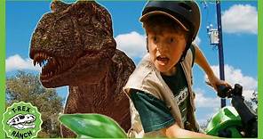 Epic T-Rex Escape! Vehicles, Dinosaurs & MORE | T-Rex Ranch Dinosaur Videos for Kids