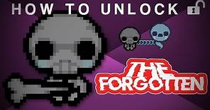 How to Unlock The Forgotten | The Binding Of Isaac: Afterbirth + The Forgotten Update!