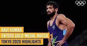 Ravi Kumar's incredible semi-final comeback to fight for gold | #Tokyo2020 Highlights
