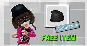 Free Roblox 2024 Accessory! How to get Black Beanie
