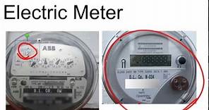 Reading a Digital Electric Meter & Calculate Usage and Cost