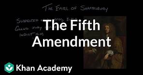 The Fifth Amendment | The National Constitution Center | US government and civics | Khan Academy
