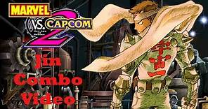 Marvel VS Capcom 2 - Jin Combo Video