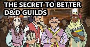 Simple Guilds for D&D 5e