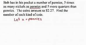 Grade 9 Algebra Word Problems (video lessons, examples, solutions)