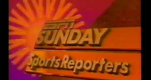 ESPN - The Sports Reporters - July 19th, 1992 - Full Episode w/ Commercials