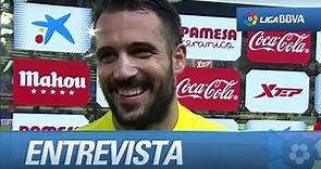 Entrevista a Mario Gaspar tras el Villarreal CF (2-1) Sevilla FC