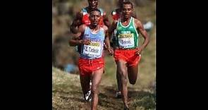 Cross-country Mundial Mombasa 2007 Zersenay Tadese VS Kenenisa Bekele