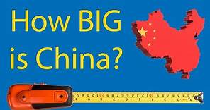 How BIG is China Really (2020 Stats) - The Truth Revealed