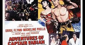 Adventures of Captain Fabian 1951 Errol Flynn, Micheline Prelle, and Vincent Price.