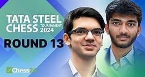 THE FINALE: Battle For Wimbledon of Chess! Ft. Vidit, Anish, Gukesh, Nodirbek! Tata Steel 2024 Rd 13