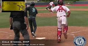 Cole Stokes Prospect Video, RHP, Redondo Union High School Class of 2023, Full Outing vs Aliso Nigue