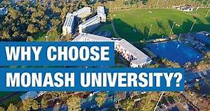 Why choose Monash University?