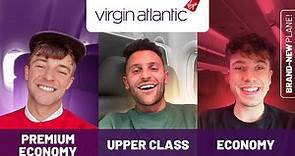 VIRGIN ATLANTIC A330-900neo FIRST EVER FLIGHT | Comparing Business Class, Premium and Economy