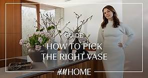 How to choose the right vase for your flower arrangements