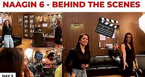 Naagin 6 behind the scenes with Mahek Chahal | Action scenes as Riddhi Sharma | Shikha Singh Vlogs