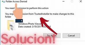 Solucion a Permisos Trustedinstaller windows 7-8-10