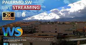 🔴 Palermo live webcam - Panoramica sud-ovest