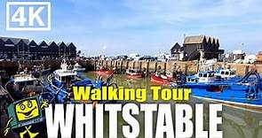 WHITSTABLE Kent UK - Town Centre, Seafront & Harbour - 4K Walking Tour
