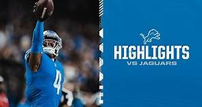 Huge offensive day for the Lions against the Jaguars | Week 13 Highlights