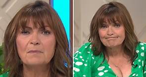 Lorraine Kelly wows in plunging green dress as she hosts show