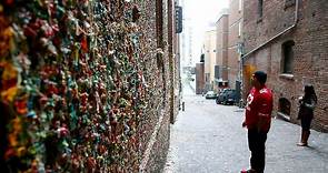 Iconic 'Gum Wall' Gets First Clean In Decades | US News | Sky News