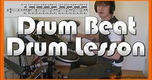 ★ Sunday Bloody Sunday (U2) ★ Drum Lesson | How To Play Drum Beat (Larry Mullen Jr)