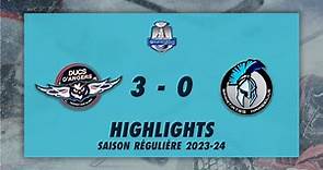 Ducs d'Angers 3-0 Spartiates de Marseille - Highlights - Synerglace Ligue Magnus 2023/24