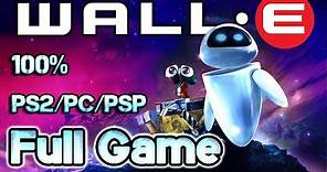 Wall-E Walkthrough 100% FULL GAME Longplay (PS2, PSP, PC)