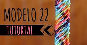 Pulsera Colorida » 🌈 tutorial | como hacer brazalete de hilo | diy ● Friendship bracelet #34