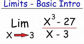 Introduction to Limits