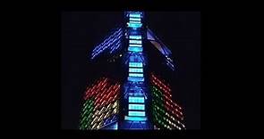 Iluminación de la Torre BBVA México