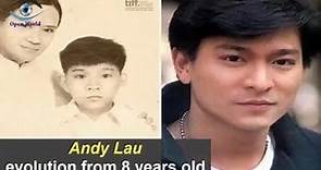 Andy Lau - Transformation From 8 To 55 Years Old