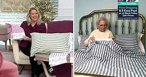 Berkshire Blanket Micro Flannel Printed Sheets on QVC