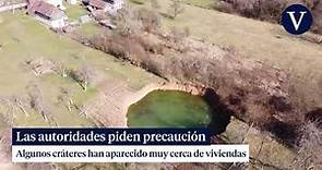 El misterio de los cráteres tras el terremoto de diciembre en Croacia