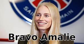 Le premier but d'Amalie Vangsgaard avec l'équipe féminine du PSG.