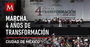 Marcha por 4 Años de transformación