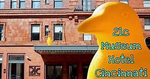 21c Museum Hotel Cincinnati, OH - Boutique Hotel and Art Museum - ROOM TOUR & REVIEW!