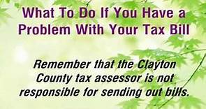 The Clayton County Tax Assessor and You | Atlanta Real Property Tax Appeal 404-618-0355