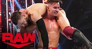Finn Bálor vs. Austin Theory: Raw, March 21, 2022