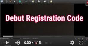 Debut Registration Code || Activate NCH Debut Video Capture Software (100% Free)