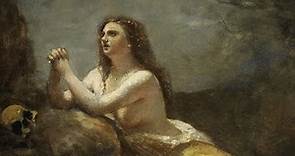 Madeleine En Prière / Jean-Baptiste-Camille Corot (French, 1796 - 1875)